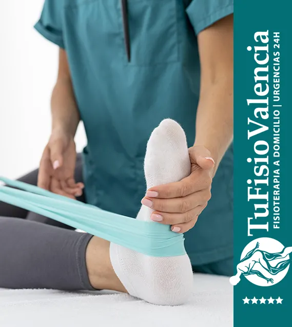 Precio sesión de fisioterapia a domicilio en Valencia